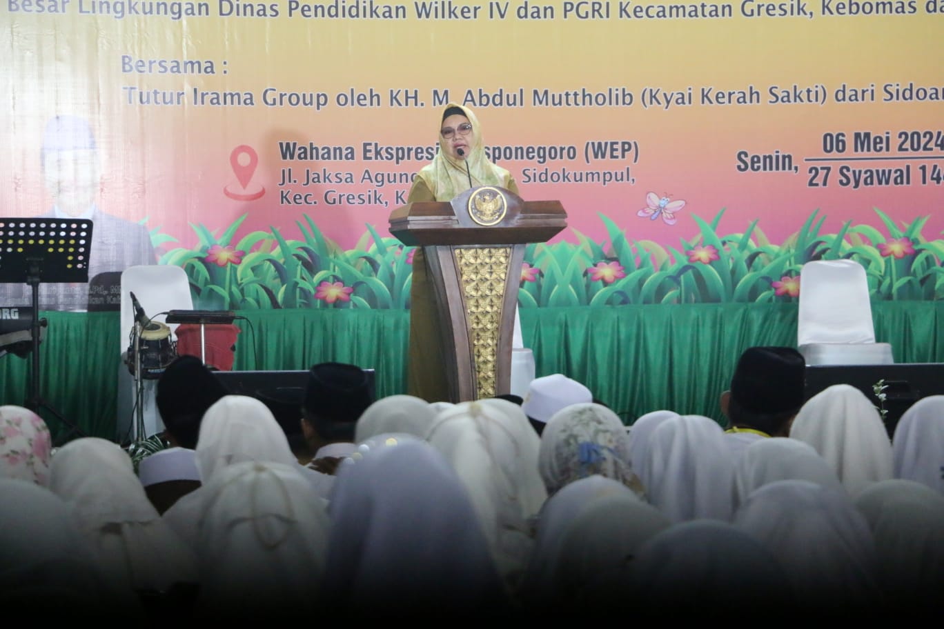 Ajak Guru Terus Update Ilmu, Pesan Wabup Kala Hadiri Halbil Keluarga Besar Wilker IV